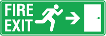 EM-101 Emergency Way Sign