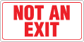 FM-105 Not An Exit Sign