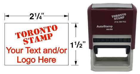 AutoStamp™ Self-Inking Rubber Stamp
