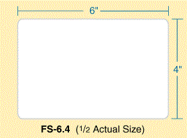 FS-6.4  6" x 4" Custom Facility Sign