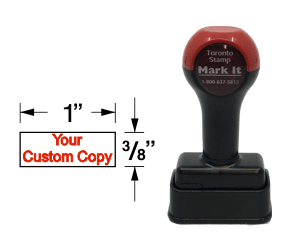 M1025 Mark It™ Rubber Stamp