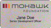 MO-110-2 Mohawk Foundation Name Badge