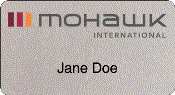 MO-112-1 Mohawk International Name Badge