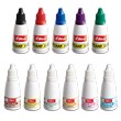 1 ounce ink red blue purple brown orange pink turquoise