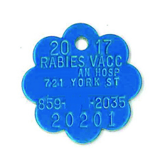 Dog Tag - BN-147 Rosette