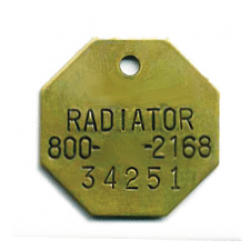 Dog Tag - BN-221 Octagon