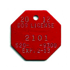 Dog Tag - BN-321 Octagon
