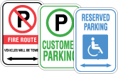 Parking  Control Signs