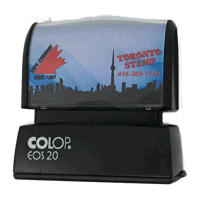 EOS/AutoMark™ Pre-Inked Rubber Stamps