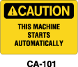 CA-101 Caution Sign