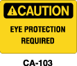 CA-103 - CA-103 Caution Sign