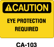 CA-103 Caution Sign