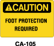 CA-105 Caution Sign