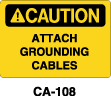 CA-108 Caution Sign