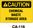 CA-116 - CA-116 Caution Sign