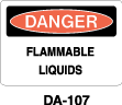 DA-107 Danger Sign