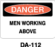 DA-112 Danger Sign