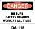 DA-118 Danger Sign