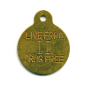 BN-102 BRASS - BN-102 Brass Dog Tag