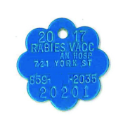 BN-147 BRASS - BN-147 Brass Dog Tag