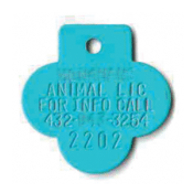 BN-157 BRASS - BN-157 Brass Dog Tag