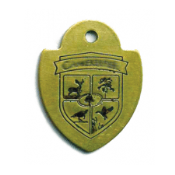 BN-65 NATURAL ALUMINUM - BN-65 Natural Aluminum Dog Tag
