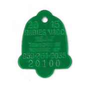 BN-99 BRASS - BN-99 Brass Dog Tag