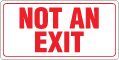 FM-105 - FM-105 Not An Exit Sign