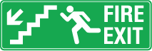 EM-105 Emergency Way Sign