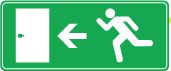 EM-110 Emergency Way Sign