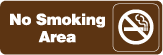 GP-104 - GP-104 No Smoking Area Sign