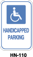 HN-110 - HN-110 Handicap Sign