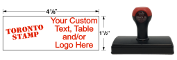 M40105 Mark It™ Rubber Stamp