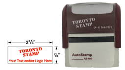 AutoStamp™ Self-Inking Rubber Stamp