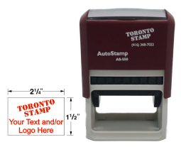 AutoStamp™ Self-Inking Rubber Stamp