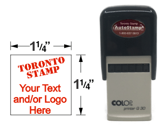 AS-30Q - AutoStamp™  Self-Inking Rubber Stamp