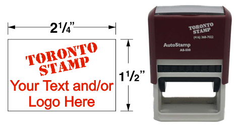 AS-550 - AutoStamp™ Self-Inking Rubber Stamp