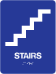 TS-18 - TS-18 "Stairs" Tactile Sign