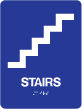 TS-18 "Stairs" Tactile Sign