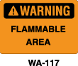 WA-117 Warning Sign