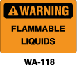 WA-118 - WA-118 Warning Sign