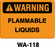 WA-118 Warning Sign