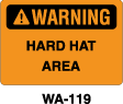 WA-119 - WA-119 Warning Sign