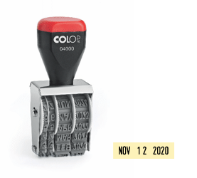 DS-1.5 - DS-1.5   No. 1-1/2 Date Stamp