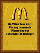 MC-WP-709-GS - Guest Services Wall Plaque (7" x 9")