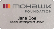 MO-110-2 - MO-110-2 Mohawk Foundation Name Badge