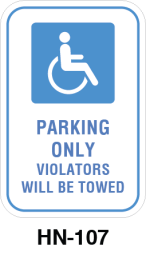 Toronto Stamp's stock "Parking Only - Violators will be Towed" signs. Informs drivers of the penalty for the violation of policy. With options for wall or post mounting. Hardware not included. Buy now and receive it soon.
