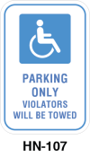 Toronto Stamp's stock "Parking Only - Violators will be Towed" signs. Informs drivers of the penalty for the violation of policy. With options for wall or post mounting. Hardware not included. Buy now and receive it soon.