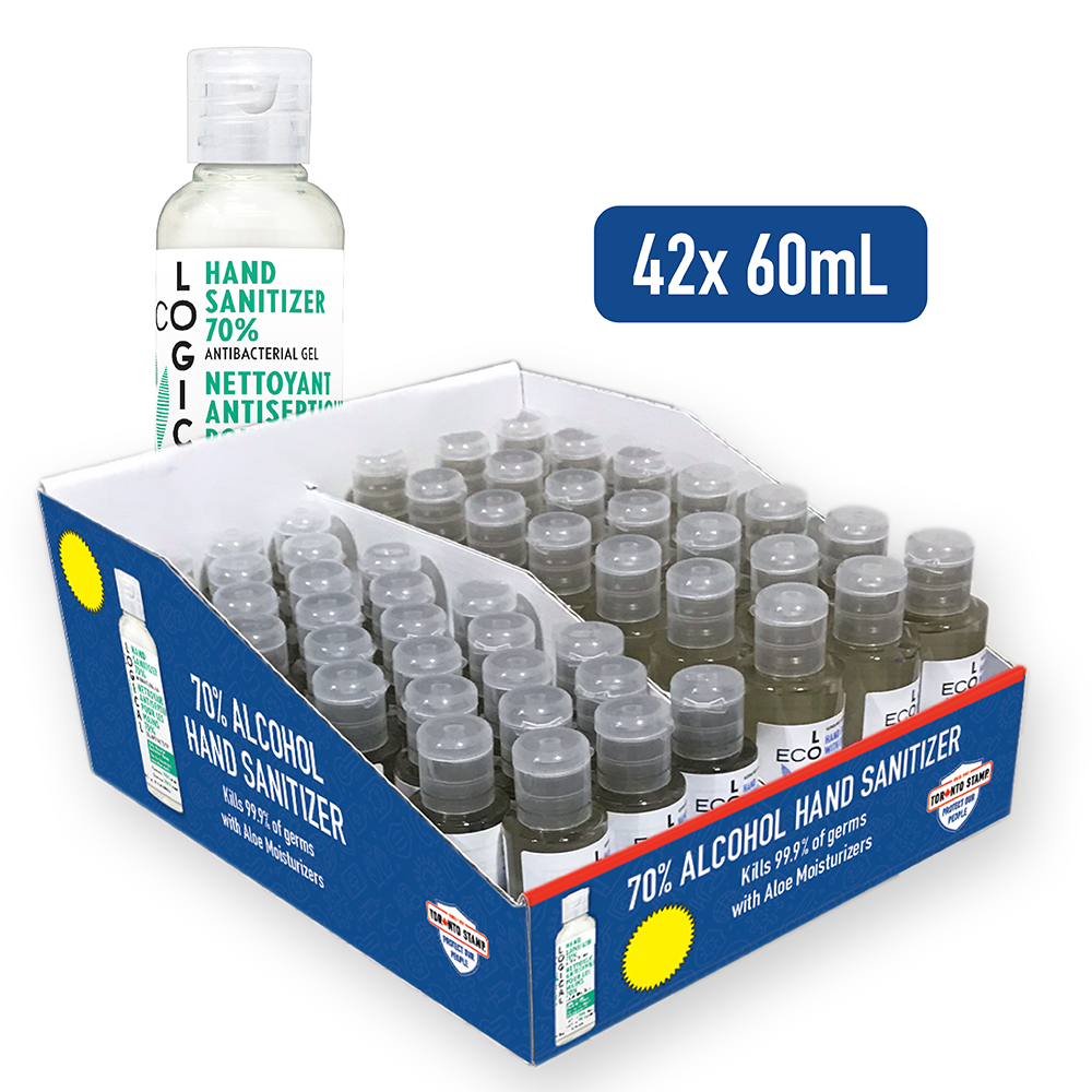 Retail Prepack-Sanitizer Module with 42x 60mL