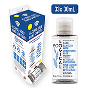 POP-HS-PC-30 - Retail Prepack-Sanitizer Chute with 33x 30mL